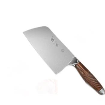 张小泉 大师印系列加厚刀身切片砍骨刀 果蔬刀