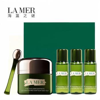 海蓝之谜/LAMER 浓缩密集修护眼霜15ml/瓶+精粹水3瓶*30ml/瓶