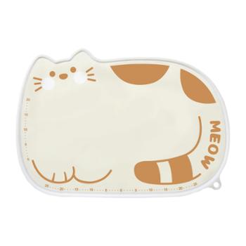 康巴赫 0油墨米色硅胶揉面垫食品级面垫家用和面擀面饺子垫子面食案板烘焙垫