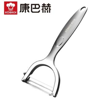 康巴赫 削皮刀 家用不锈钢刨刀瓜刨刮皮刀蔬菜水果刀