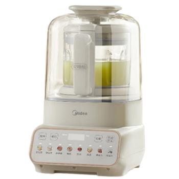 美的低音降噪破壁机 家用豆浆机 彩屏轻音安睡1.5L全自动榨汁机料理辅食机MJ-PBX50-Y1