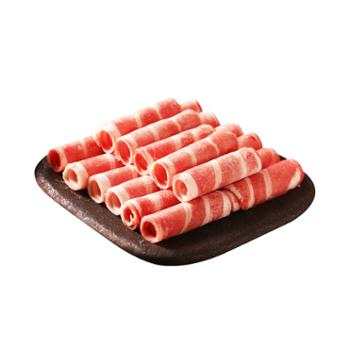 科尔沁&nbsp;原切牛腩肉卷火锅烧烤食材&nbsp;250g*5袋