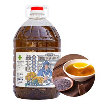 玺丰收 原香菜籽油(供投) 10L*2桶/箱